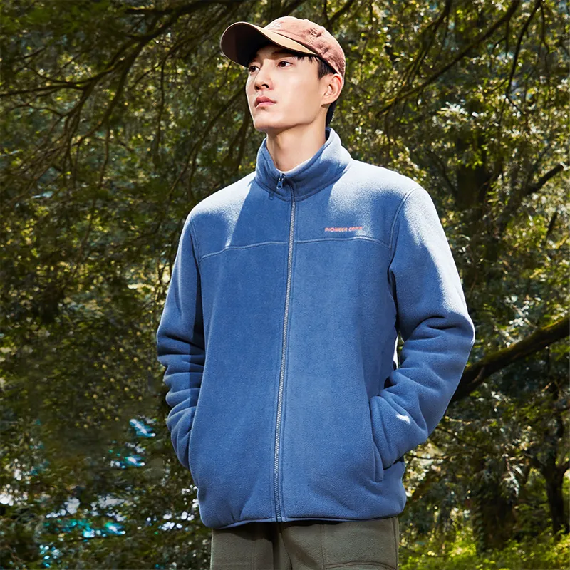 PIONEER CAMP Velvet feel Coat Unisex-35