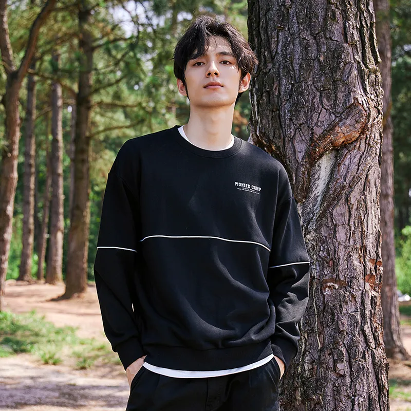 PIONEER CAMP Sweatshirt Unisex Black-6