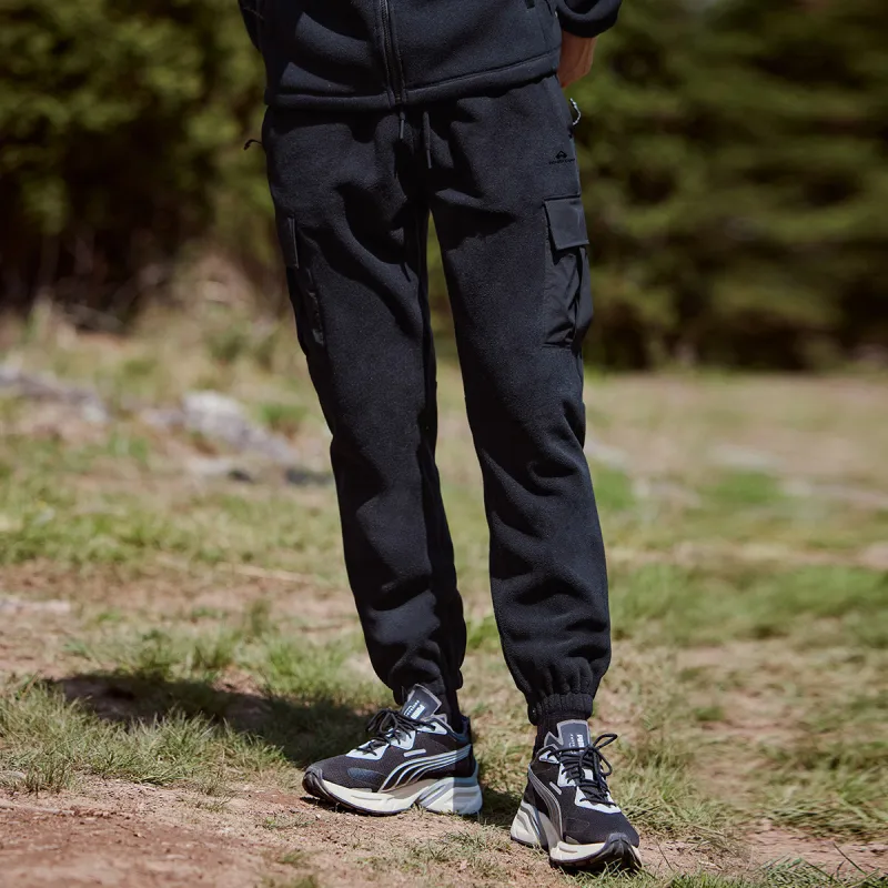 PIONEER CAMP Casual Pants Unisex Black-5