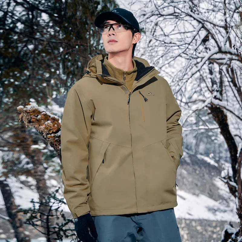 PIONEER CAMP Water Resistant Windproof Breathable Wear Resistant Single Layer Hard Shell Windbreaker Jacket Unisex-25