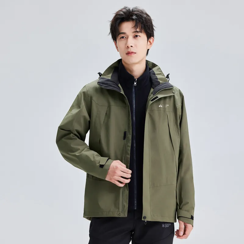 PIONEER CAMP Waterproof, Windproof, Abrasion Resistant, Thermal Windbreaker Jacket Unisex-47