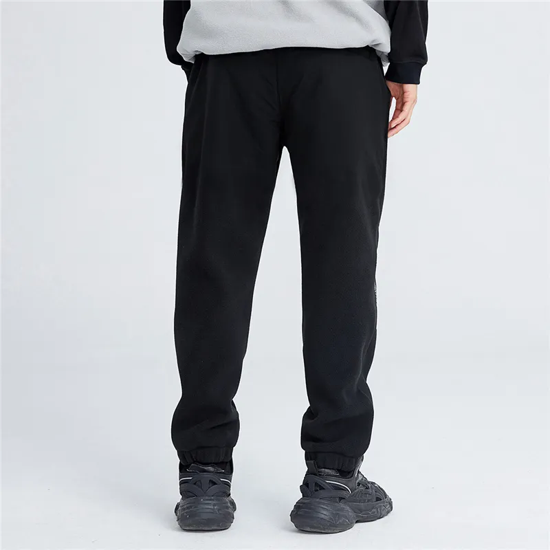 PIONEER CAMP Knitted Sweatpants Unisex Black-3