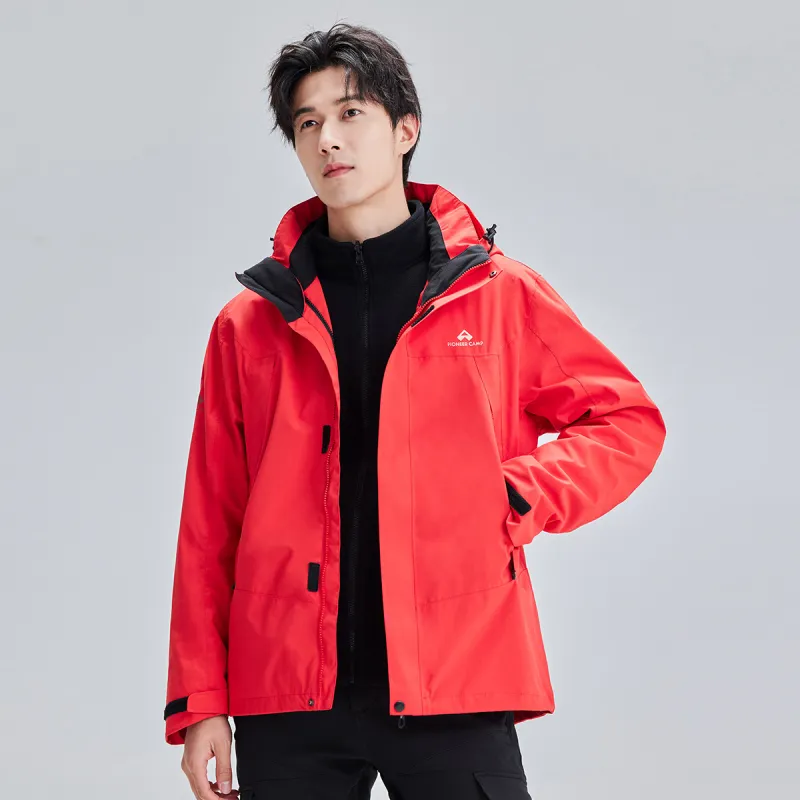PIONEER CAMP Waterproof, Windproof, Abrasion Resistant, Thermal Windbreaker Jacket Unisex-26