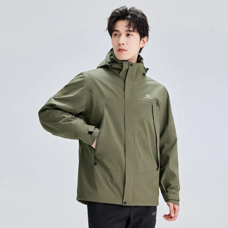 PIONEER CAMP Waterproof, Windproof, Abrasion Resistant, Thermal Windbreaker Jacket Unisex-23