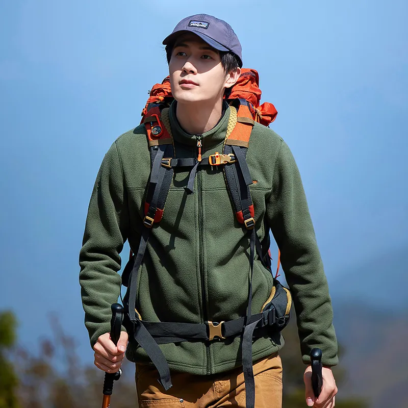 PIONEER CAMP Velvet feel Coat Unisex-12