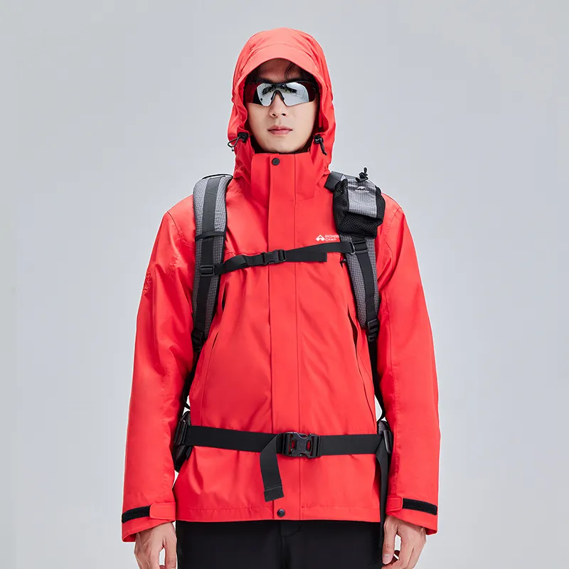 PIONEER CAMP Waterproof, Windproof, Abrasion Resistant, Thermal Windbreaker Jacket Unisex-58