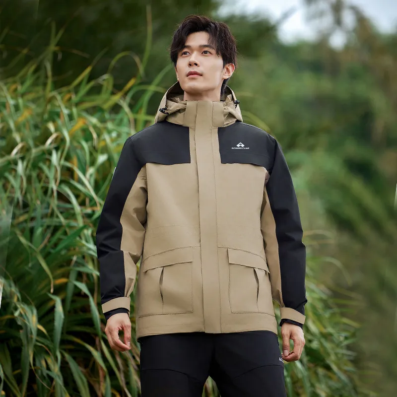 PIONEER CAMP Hard Shell Windbreaker Jacket Unisex-27