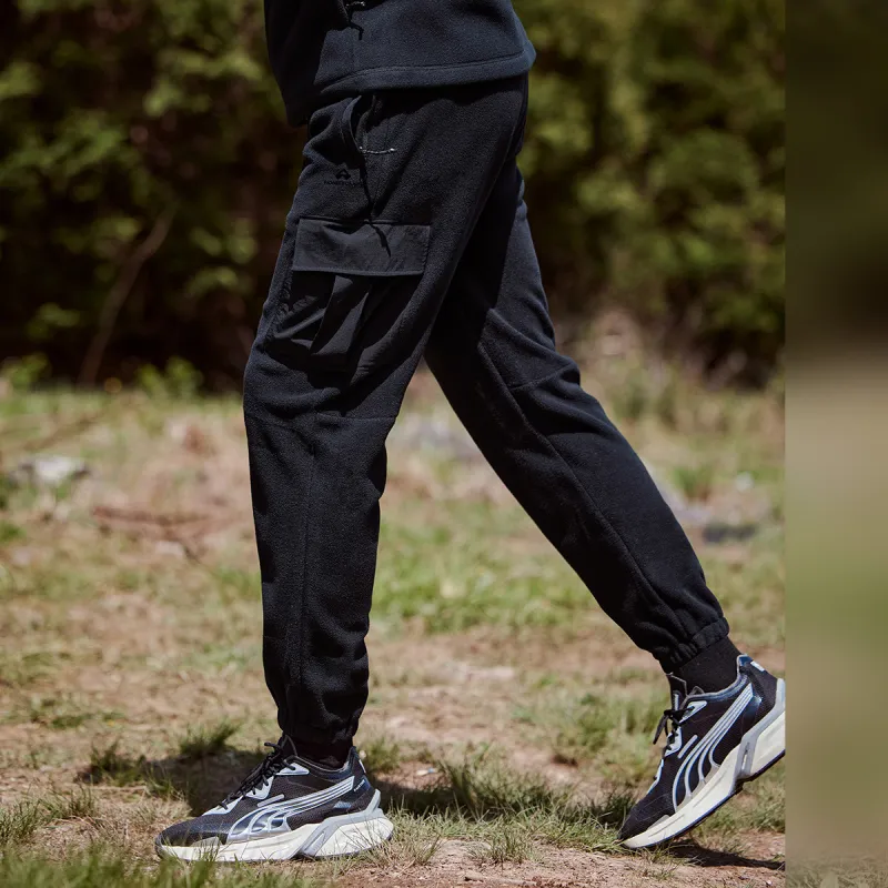 PIONEER CAMP Casual Pants Unisex Black-6