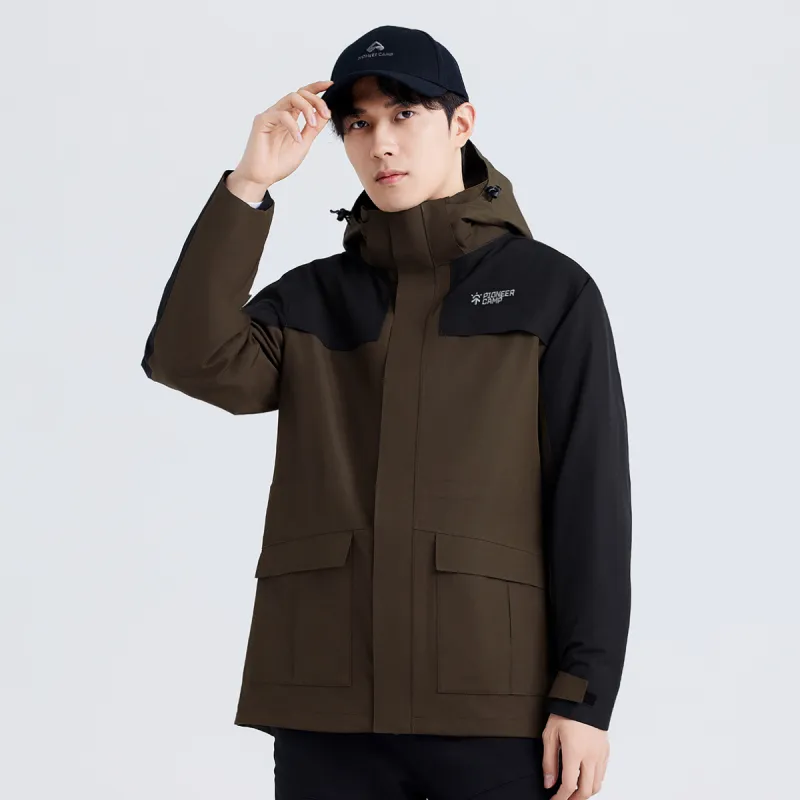 PIONEER CAMP Hard Shell Windbreaker Jacket Unisex-13