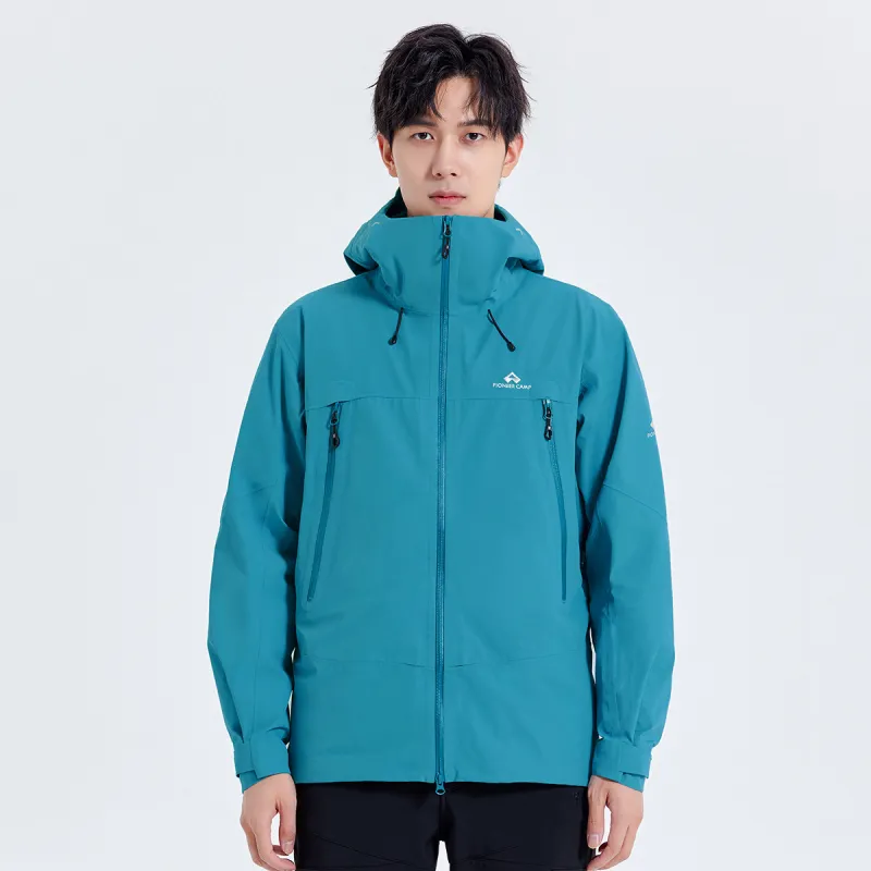 PIONEER CAMP Water Resistant Windproof Breathable Wear Resistant Water Repellent Rainproof Windbreaker Jacket Unisex-19