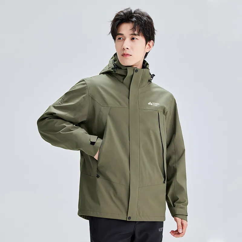 PIONEER CAMP Waterproof, Windproof, Abrasion Resistant, Thermal Windbreaker Jacket Unisex-7