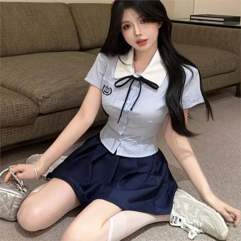 Mu Qingqing Two Piece Skirt Sets Women's-2