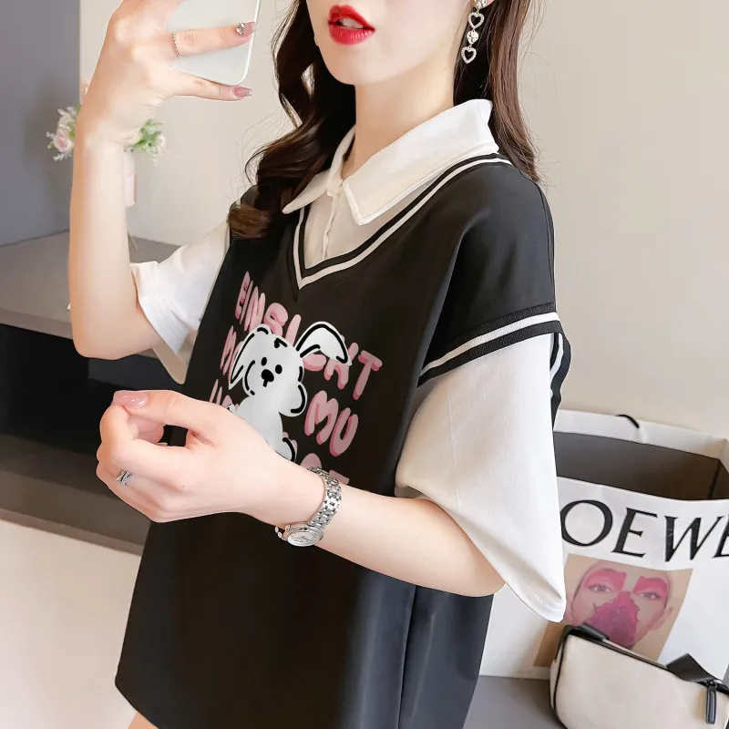 Mu Qingqing Polo Shirts Women's-5
