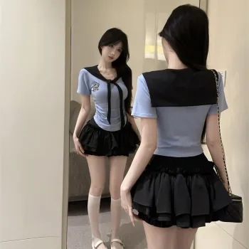 Mu Qingqing Two Piece Skirt Sets Women's