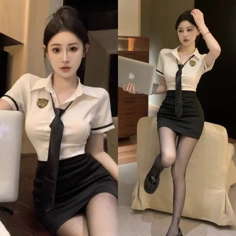 Mu Qingqing Two Piece Skirt Sets Women's-4