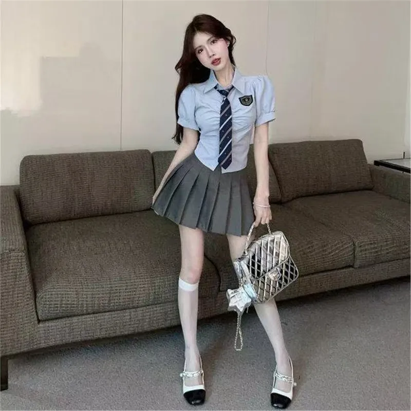 Mu Qingqing Two Piece Skirt Sets Women's-3