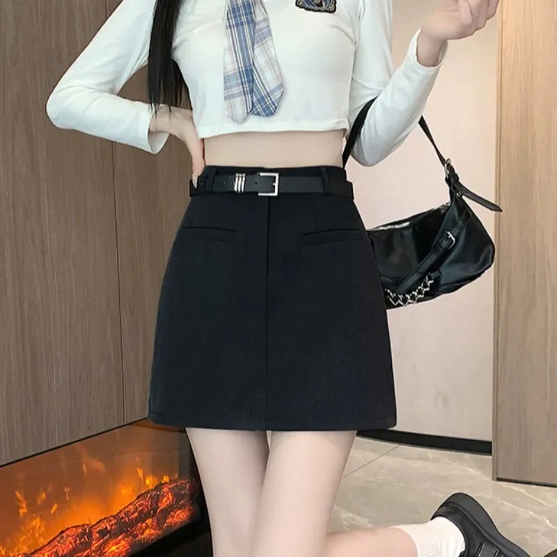 Mu Qingqing Casual Short Skirts Women's-2