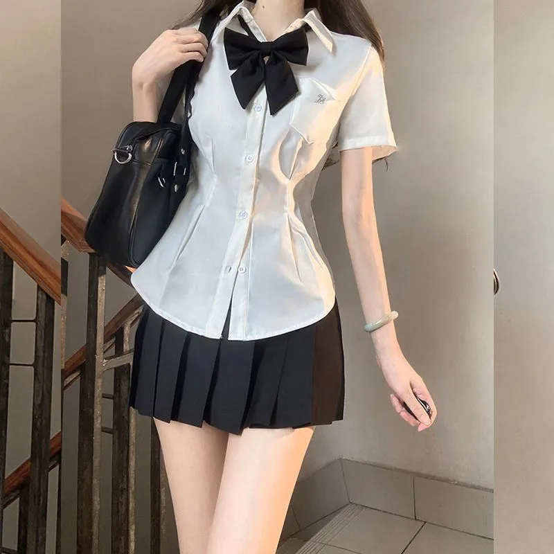Mu Qingqing Two Piece Skirt Sets Women's-1