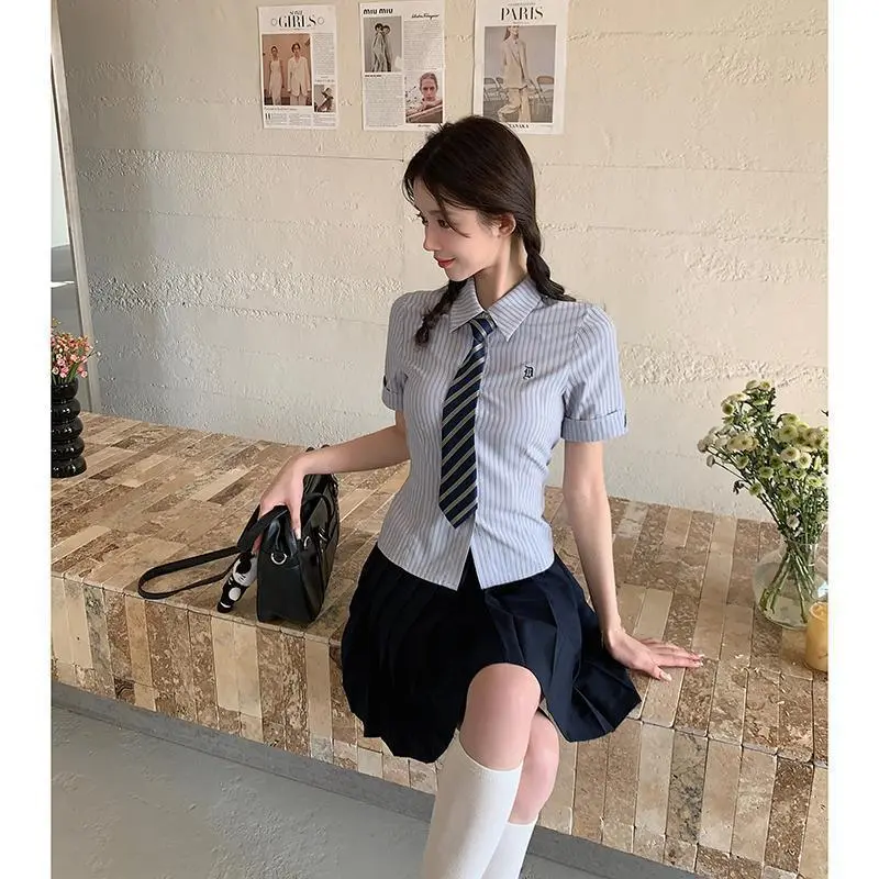 Mu Qingqing Two Piece Skirt Sets Women's-4