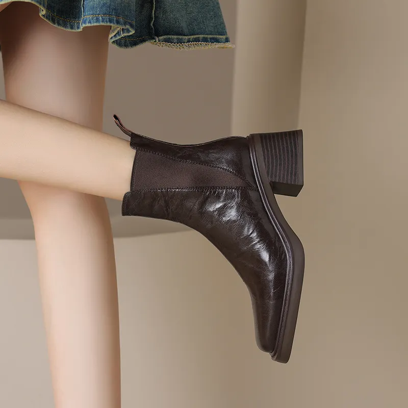PVAJ Ankle Boots Women's White-3
