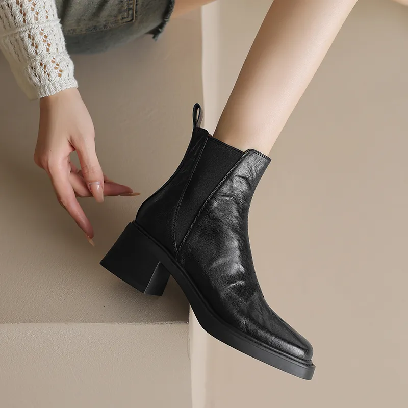 PVAJ Ankle Boots Women's White-9