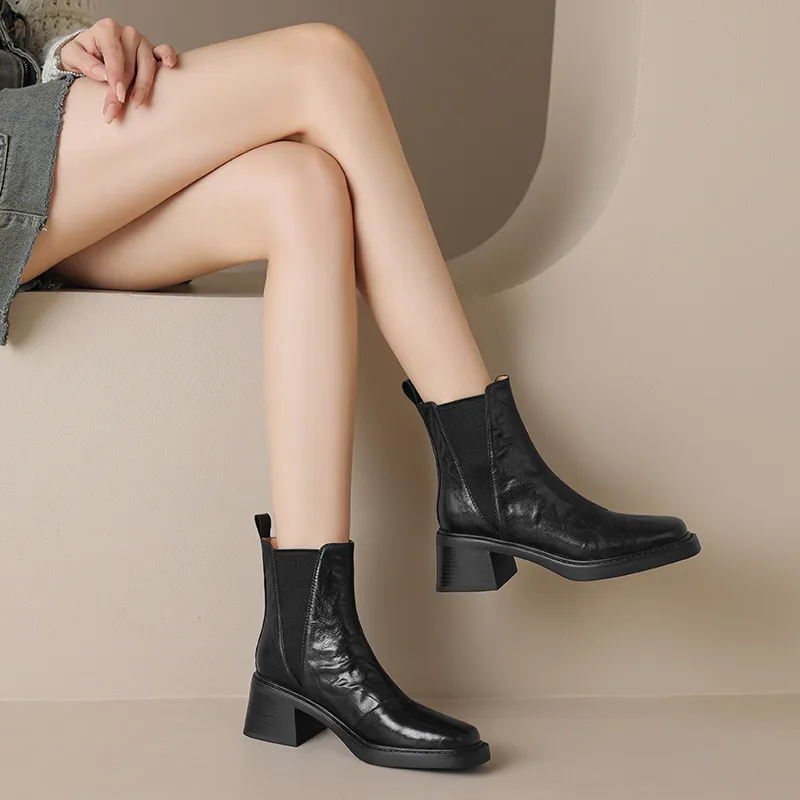 PVAJ Ankle Boots Women's White-10