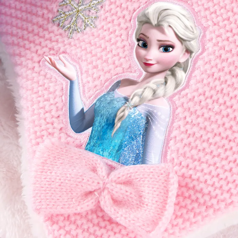 Disney Frozen Series Acrylic Beanies Kids' Pink-3