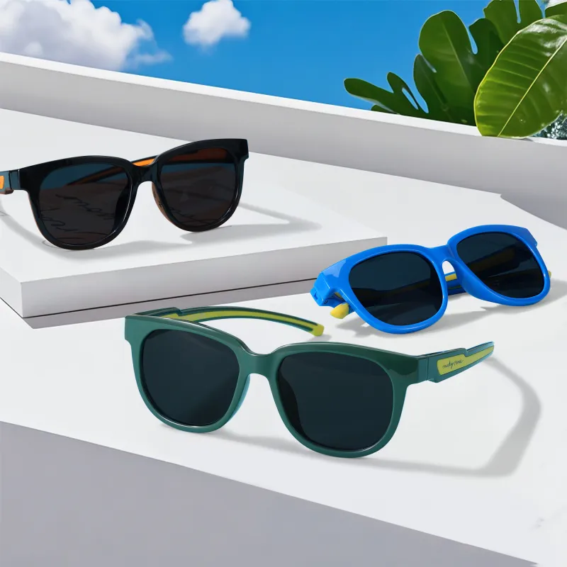 Disney Mickey Series PC TR/Memory Plastic Square Sunglasses Kids'-2
