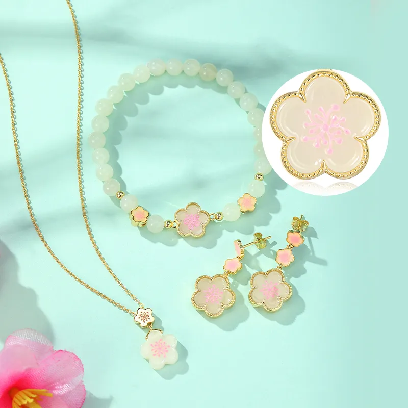 WEITIANXUAN Hetian Jade Bracelets White Jade/Pale Greenish White Jade Unisex-4