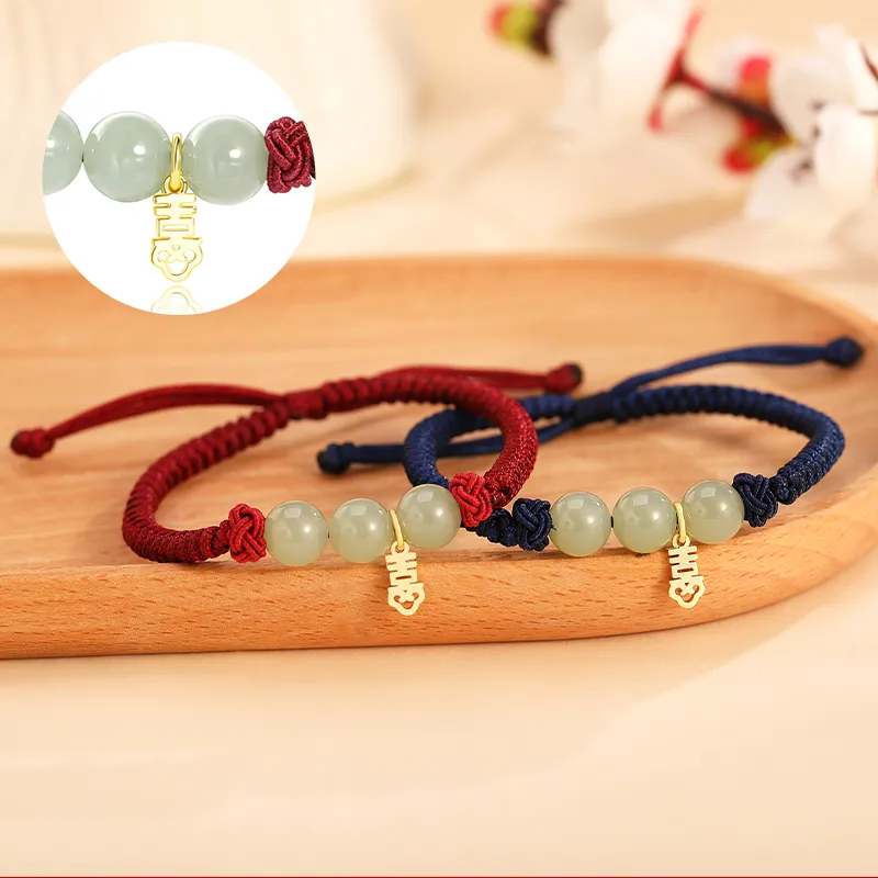 WEITIANXUAN Hetian Jade White Jade/Pale Greenish White Jade Unisex-4