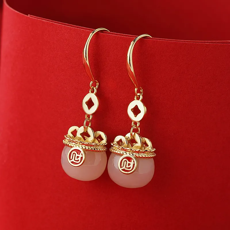 WEITIANXUAN Hetian Jade White Jade/Pale Greenish White Jade Women's-3