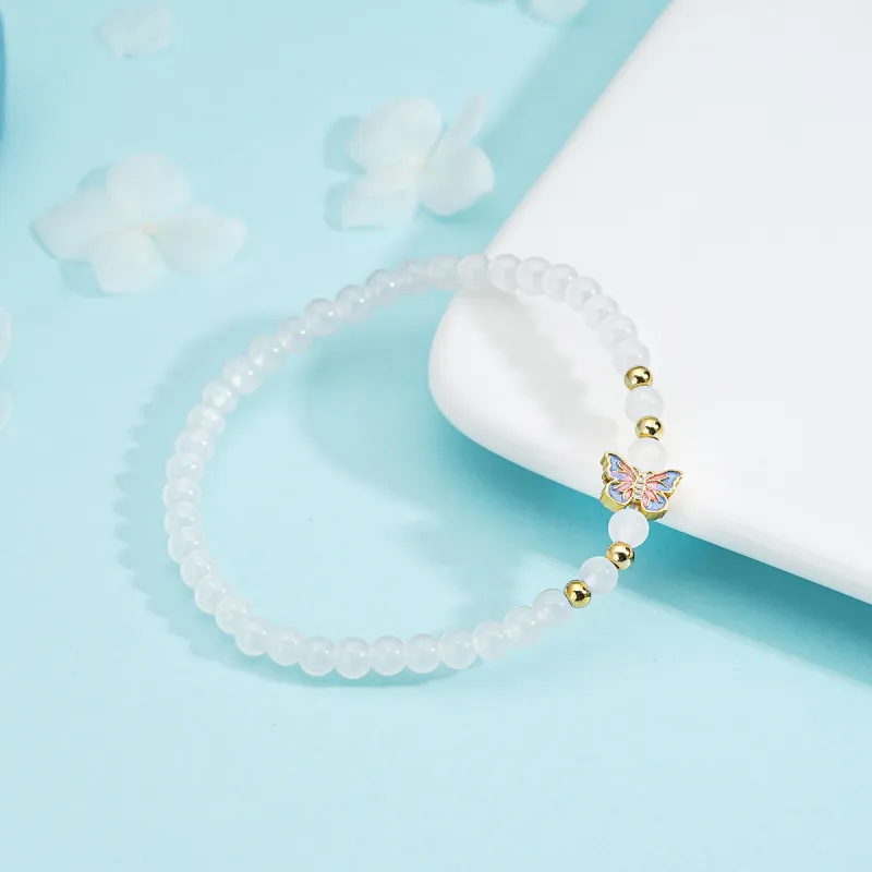 WEITIANXUAN Bracelets White Jade Women's-4