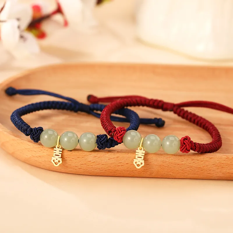 WEITIANXUAN Hetian Jade White Jade/Pale Greenish White Jade Unisex-2