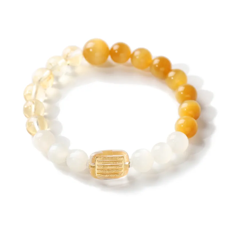 YUANYUANRUYI Tiger's Eye Stone Bracelets Unisex-1