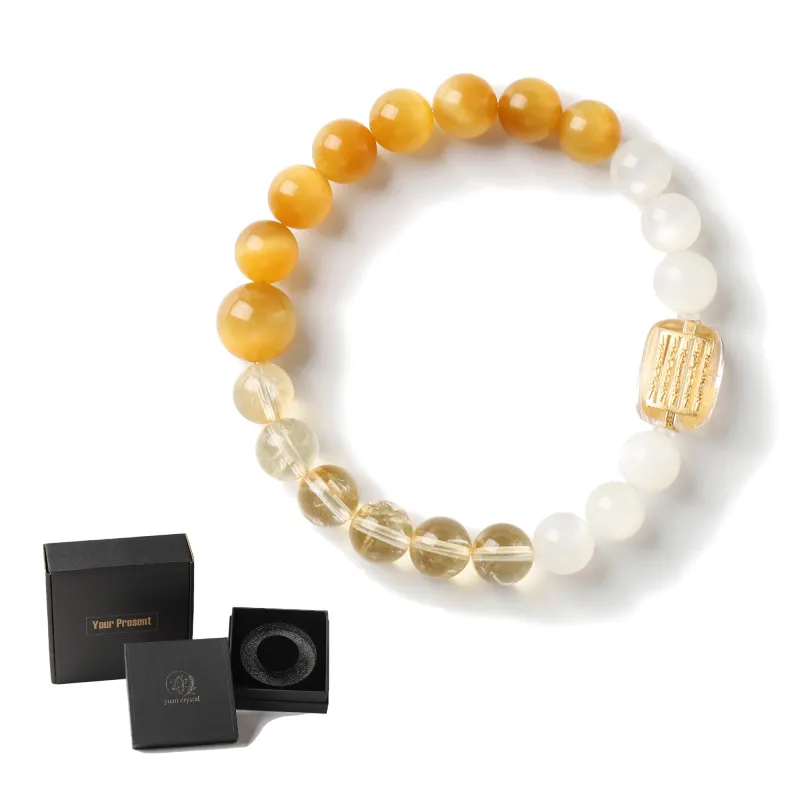 YUANYUANRUYI Tiger's Eye Stone Bracelets Unisex-3