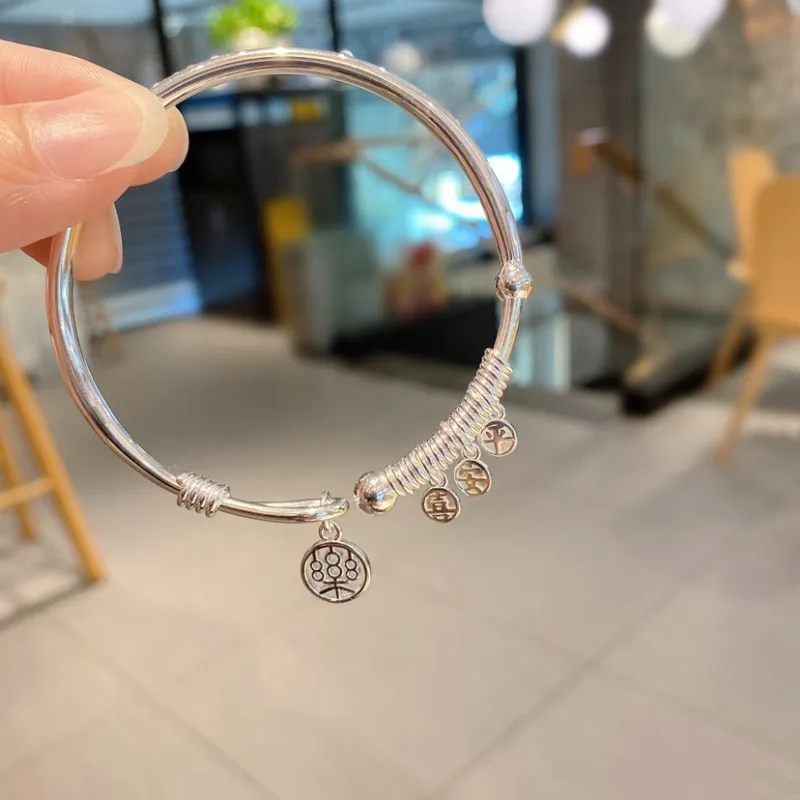 NSAOT 999 Fine Silver Bangles Women's-1
