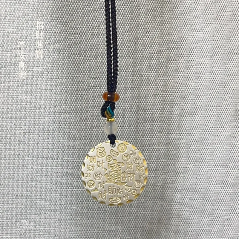 NSAOT 999 Fine Silver Pendants Unisex-4