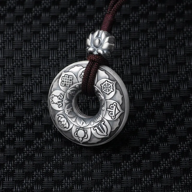 NSAOT 999 Fine Silver Pendants Unisex-3