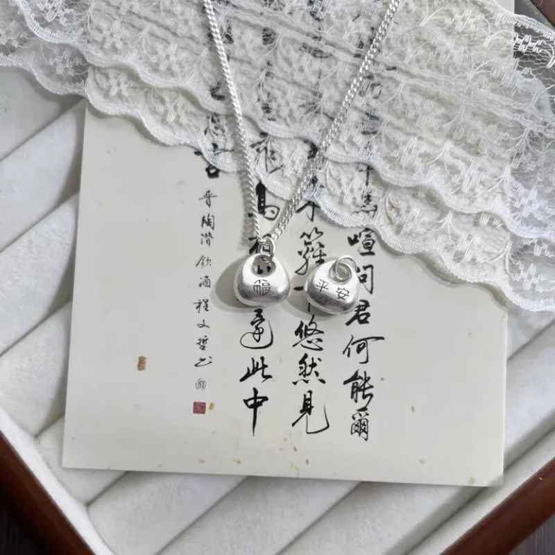 NSAOT 999 Fine Silver Necklaces Women's Silver-3