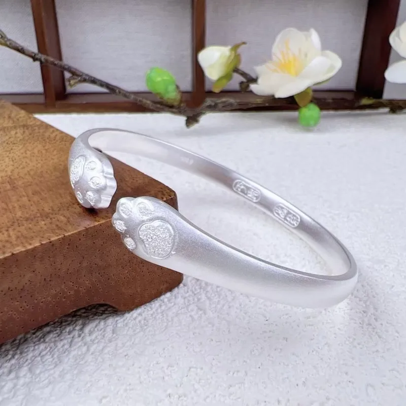 NSAOT 999 Fine Silver Bangles Women's-2