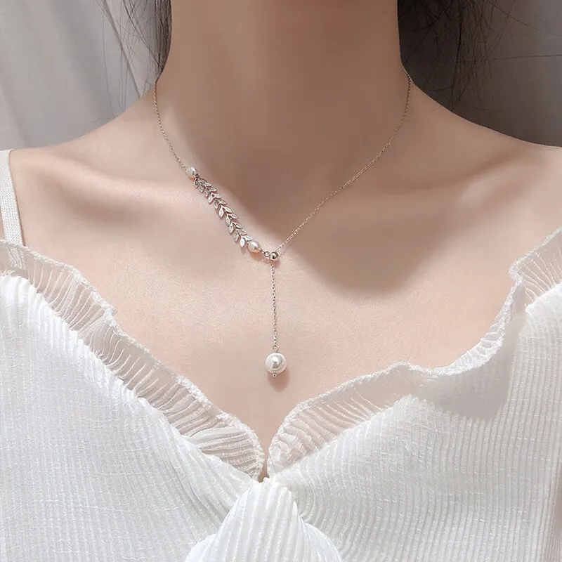 NSAOT 990 Silver Necklaces Women's-6