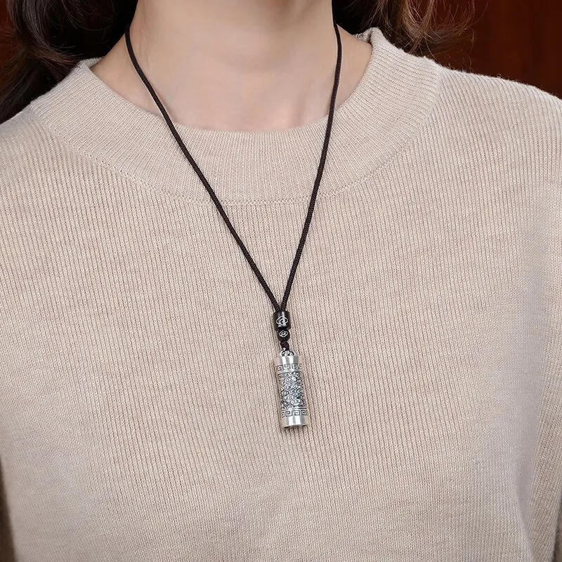 NSAOT 999 Fine Silver Pendants Unisex-4
