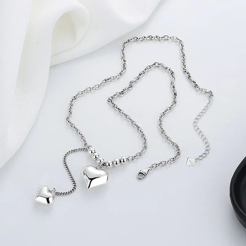 NSAOT 990 Silver Necklaces Women's-2