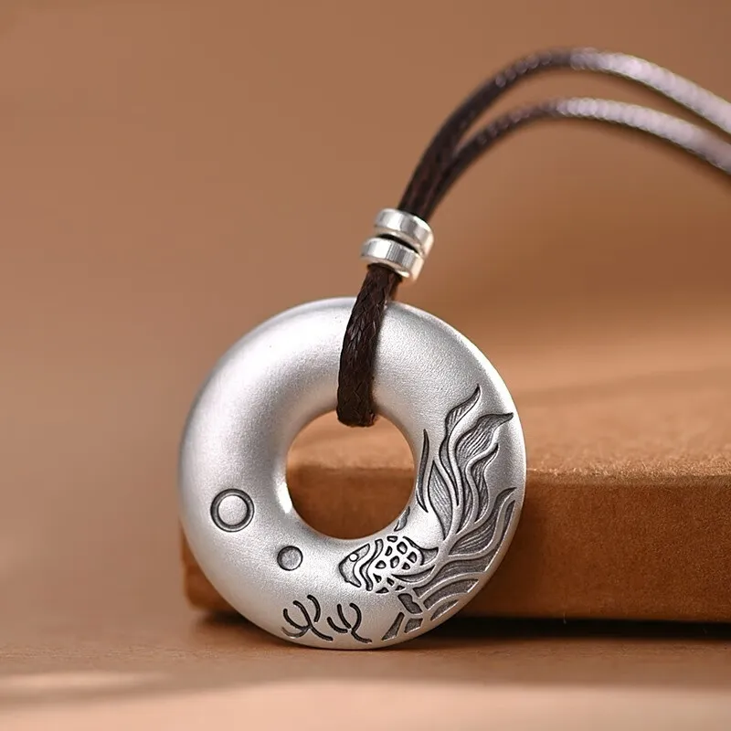 NSAOT 999 Fine Silver Pendants Unisex-1
