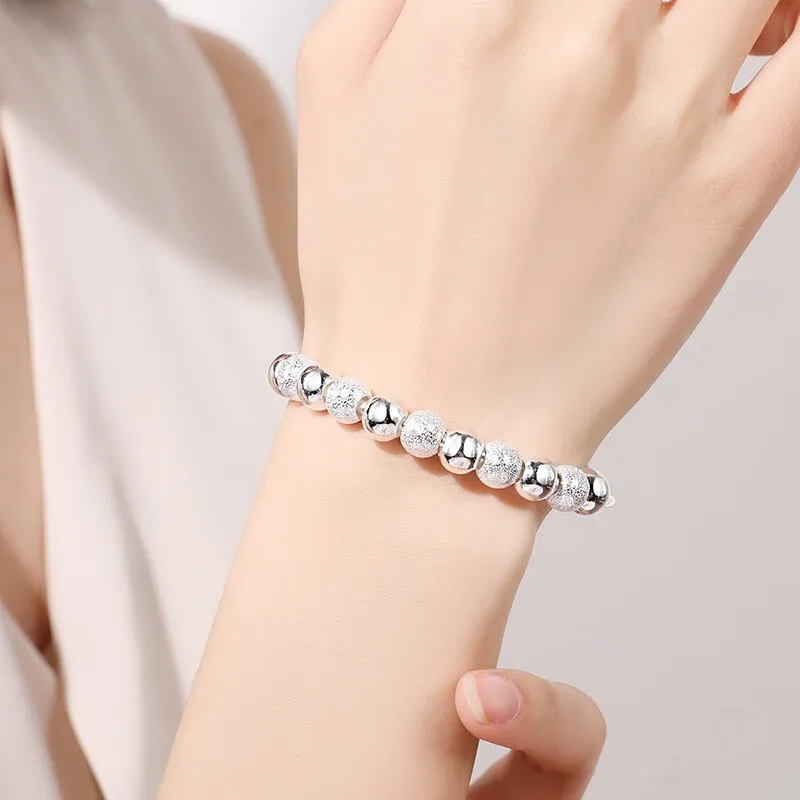 NSAOT 999 Fine Silver Sterling Silver Bracelets Women's-3