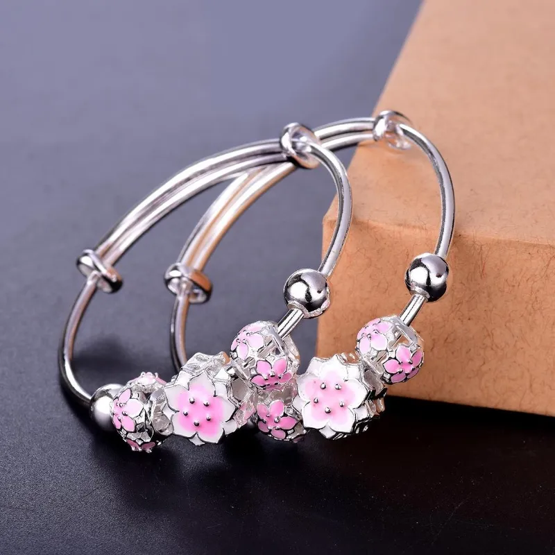 NSAOT 999 Fine Silver Bangles Kids'-3