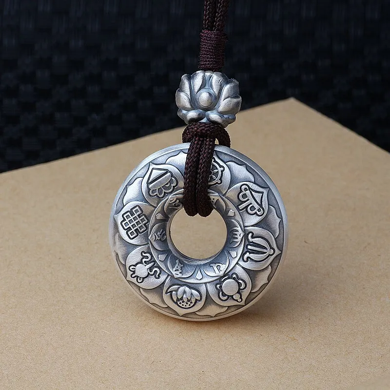 NSAOT 999 Fine Silver Pendants Unisex-1