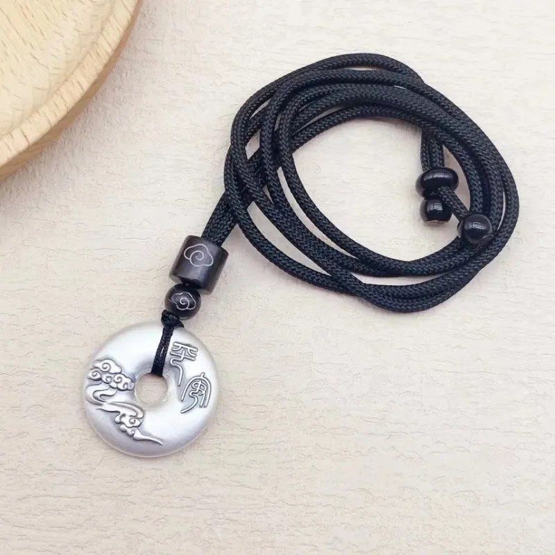 NSAOT 999 Fine Silver Foot Silver Pendants Unisex-2
