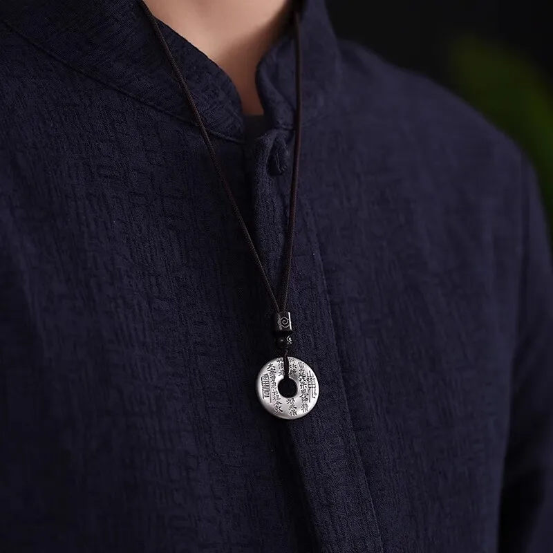 NSAOT 999 Fine Silver Pendants Unisex-1