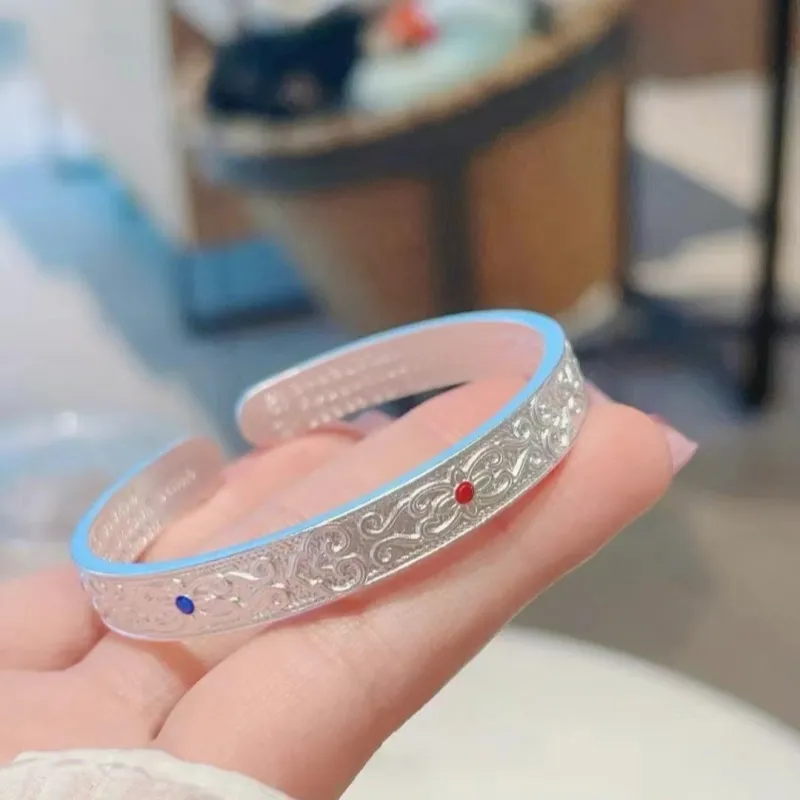 NSAOT 999 Fine Silver Bangles Women's-3